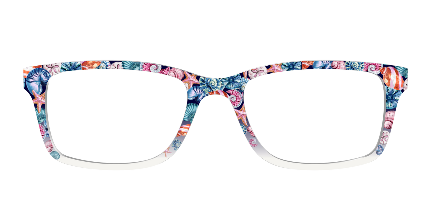 The Seashell Confetti - Front Top Image - Pair Eyewear