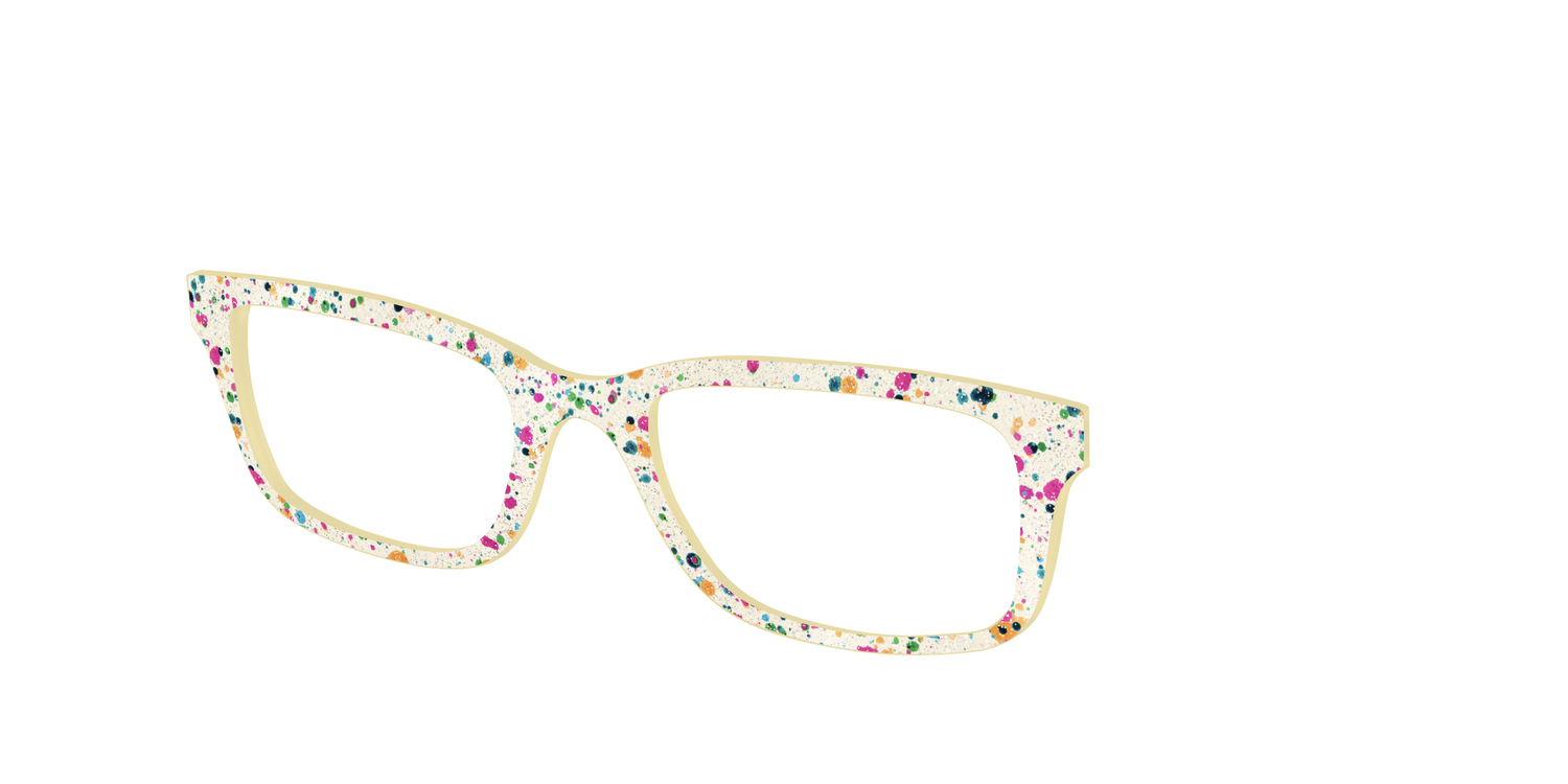 The Shimmer Speckled Egg - Angle Top Image - Pair Eyewear