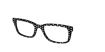 The Silver Foil Mickey - Angle Top Thumbnail - Pair Eyewear