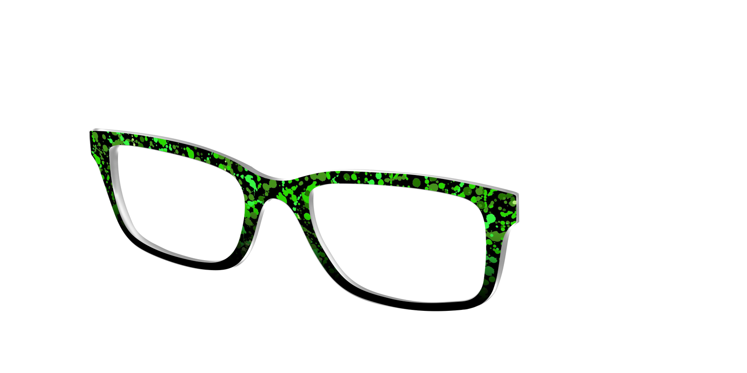 The Slime Splatter - Angle Top Image - Pair Eyewear