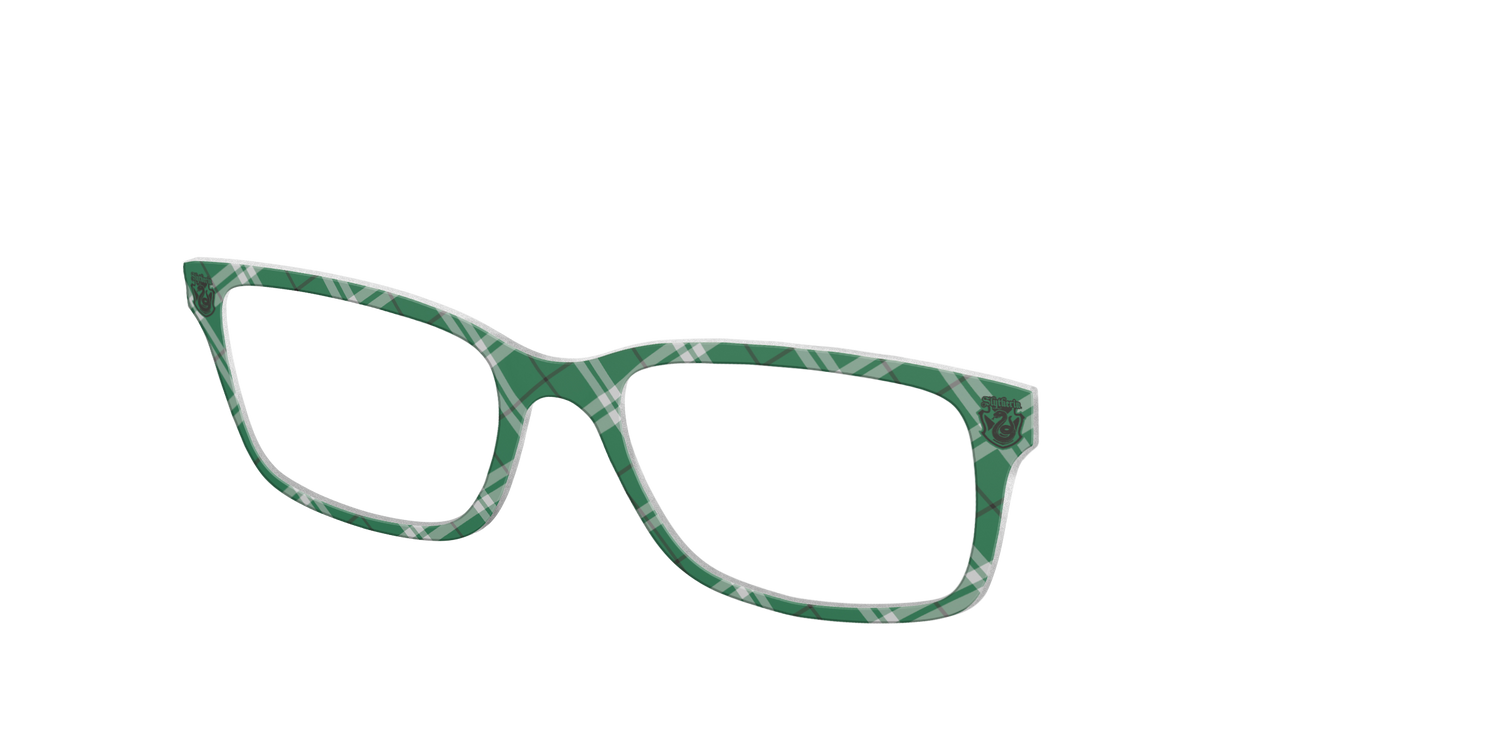 The Slytherin™ Plaid - Angle Top Image - Pair Eyewear
