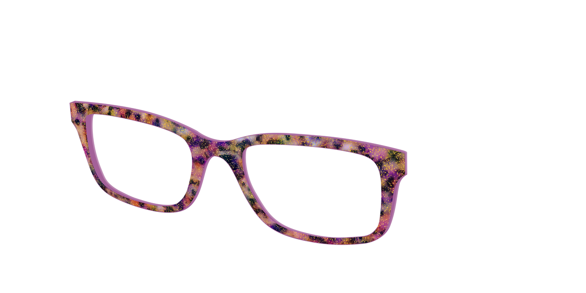 The Spooktacular Tortoise with Glitter - Angle Top Image - Pair Eyewear