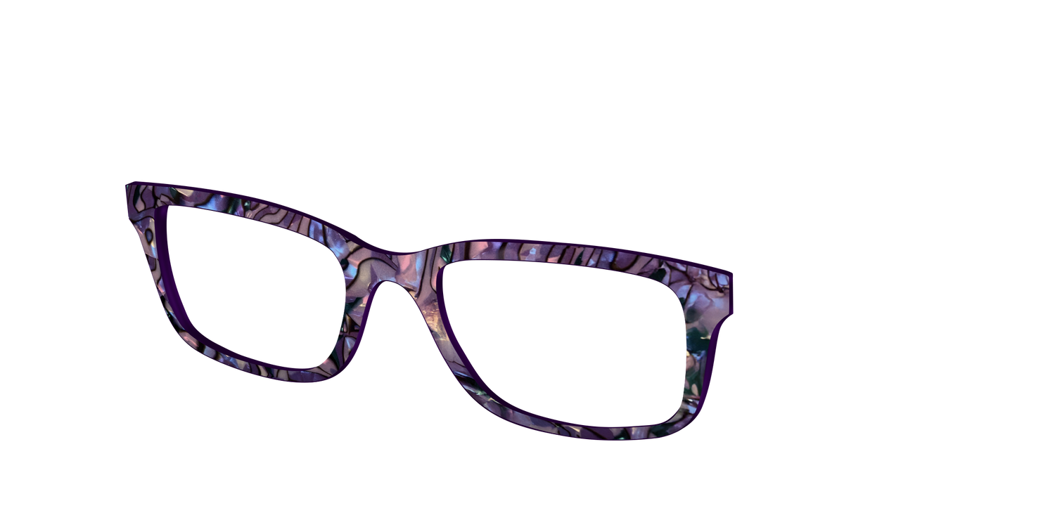 The Thistle Pearl Shell - Angle Top Image - Pair Eyewear