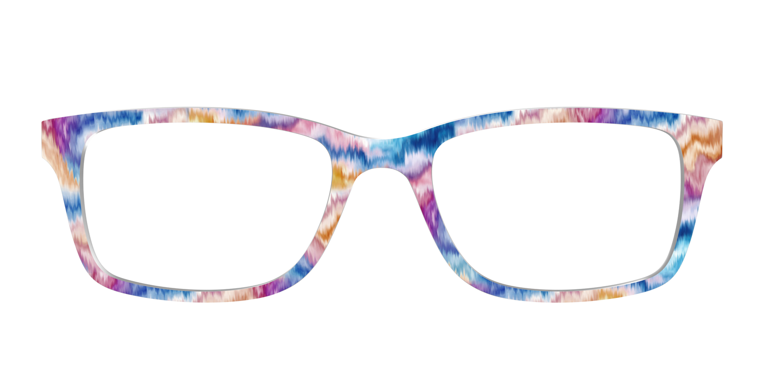 The Tide Pool Tie-Dye - Front Top Image - Pair Eyewear