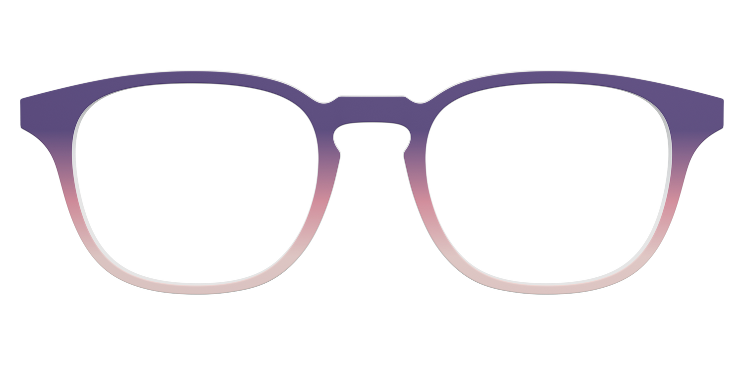 The Acai to Blush Gradient - Front Top Image - Pair Eyewear