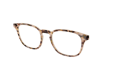 The Almond Tortoise with Gold Streaks - Angle Top Thumbnail - Pair Eyewear
