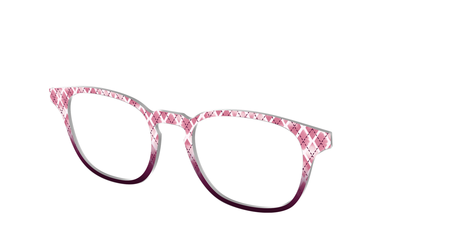 The Artful Argyle - Angle Top Image - Pair Eyewear