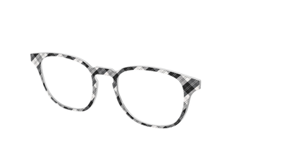 The B&W Plaid - Angle Top Thumbnail - Pair Eyewear