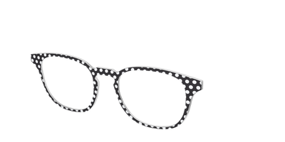 The Black Polka Dots - Angle Top Thumbnail - Pair Eyewear