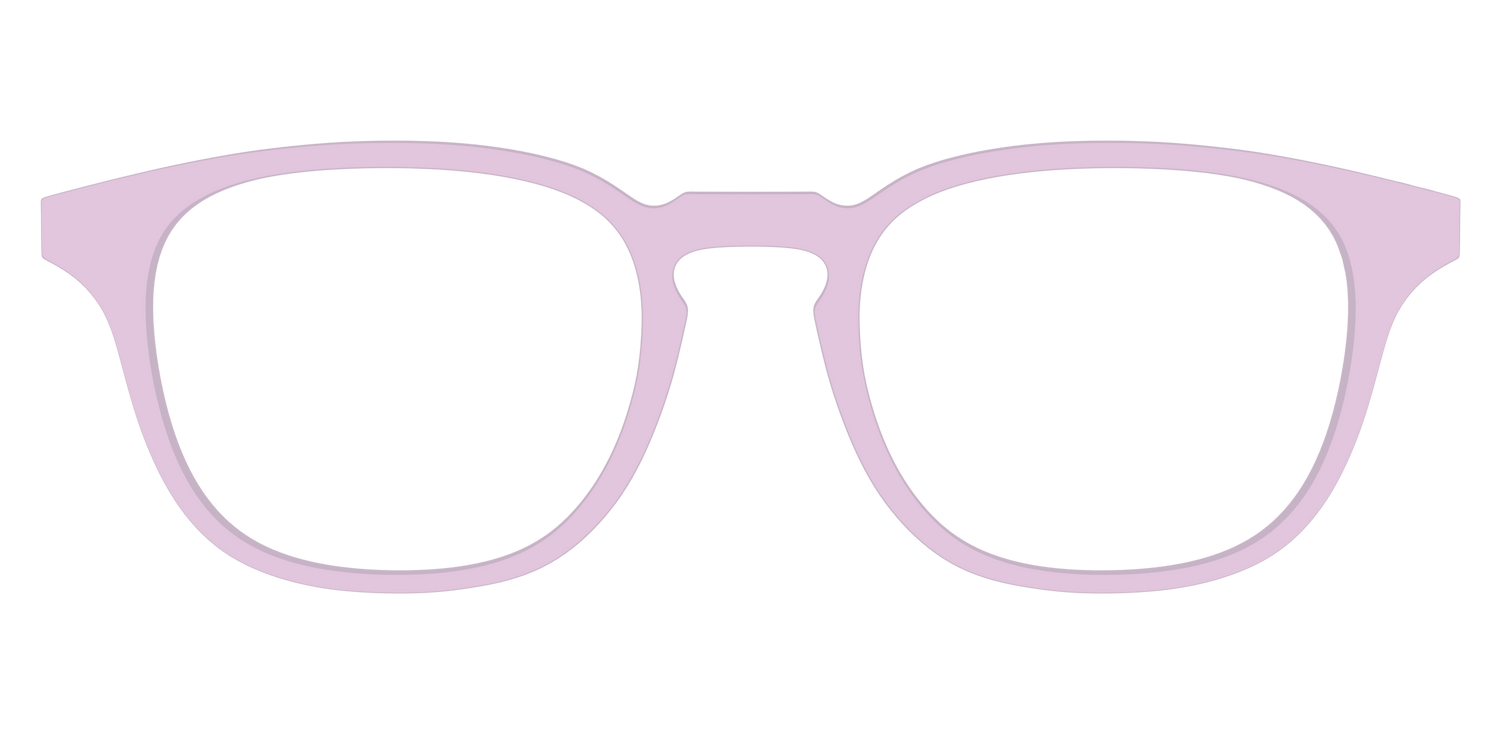 The Blush - Front Top Image - Pair Eyewear