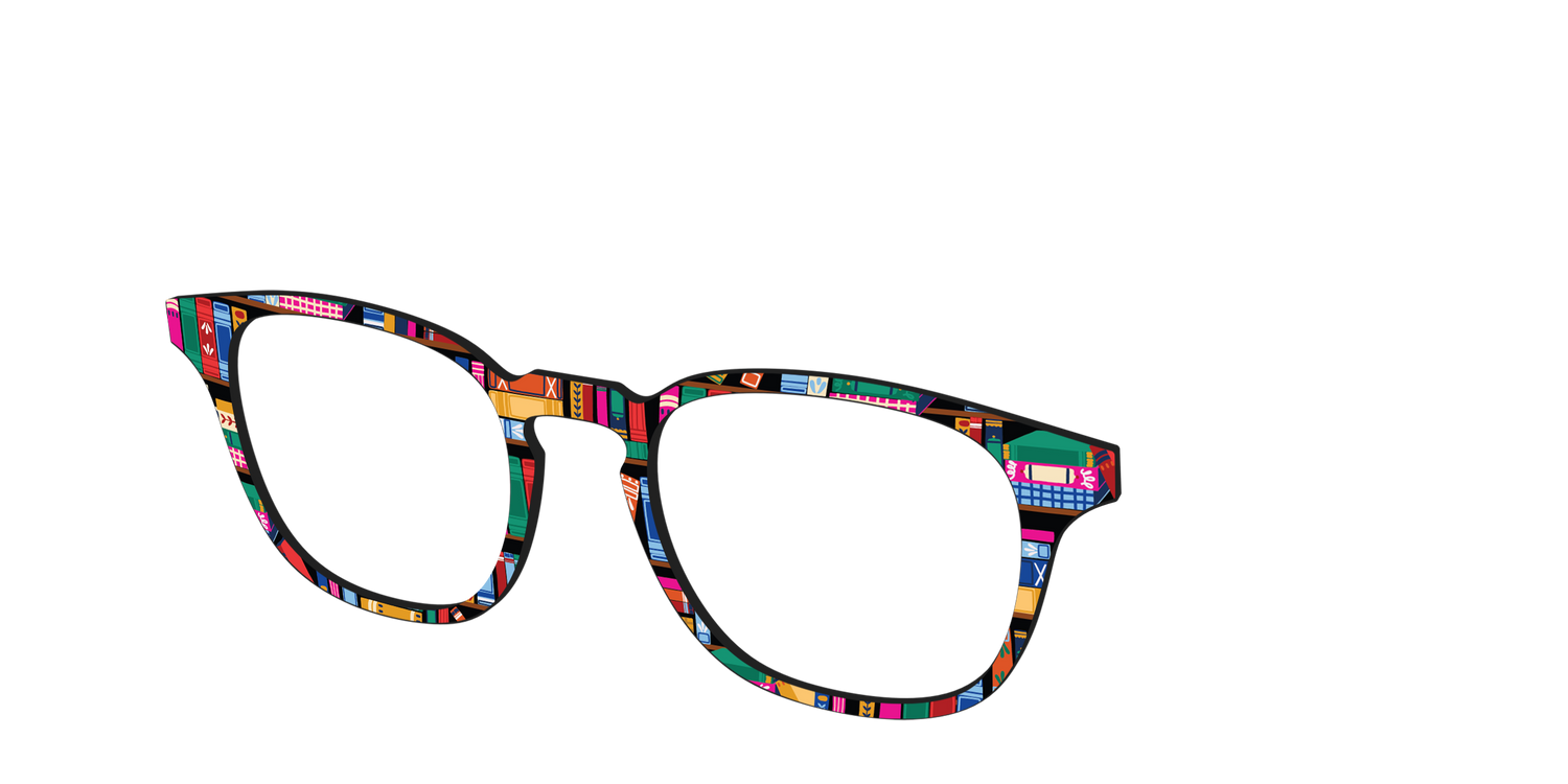 The Book Club - Angle Top Image - Pair Eyewear