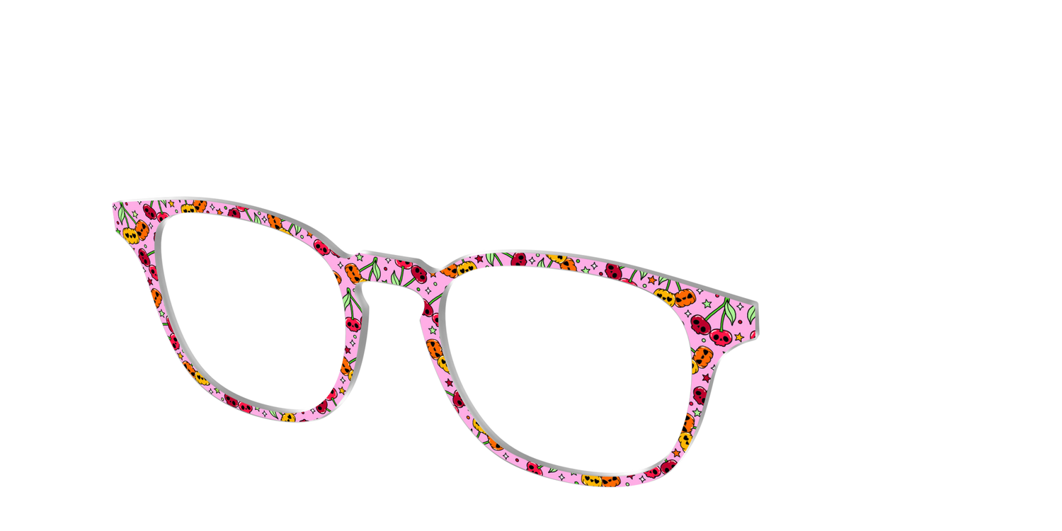 The Creeperific Cherries - Angle Top Image - Pair Eyewear