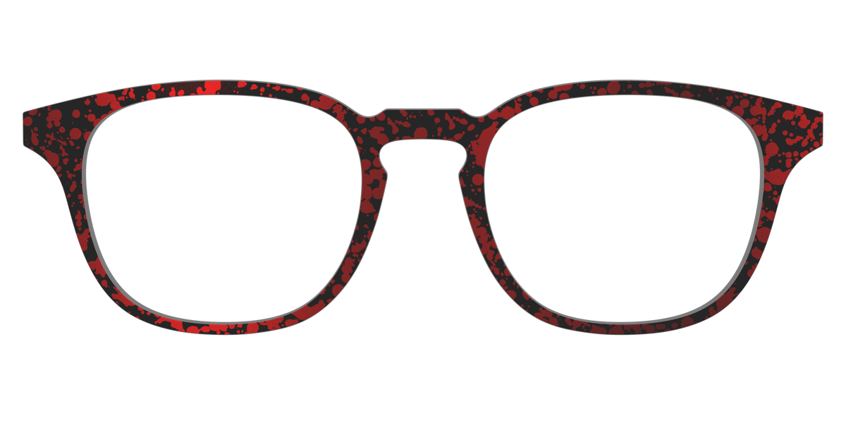 The Crimson Splatter - Front Top Image - Pair Eyewear
