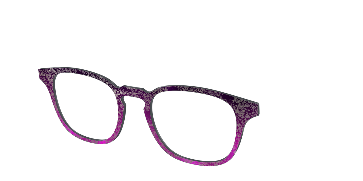 The Dark Romance Foil Damask - Angle Top Image - Pair Eyewear