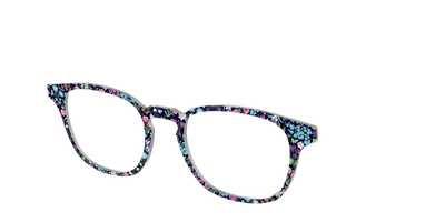 The Demure Blossoms - Angle Top Thumbnail - Pair Eyewear