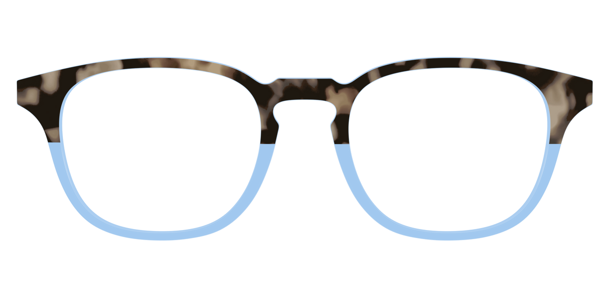 The Denim Tortoise Crystal Split - Front Top Image - Pair Eyewear
