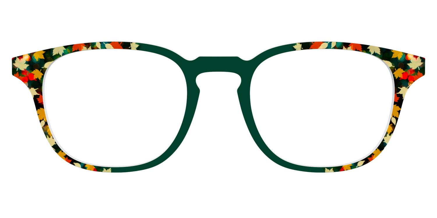 The Fluttering Leaves - Front Top Image - Pair Eyewear