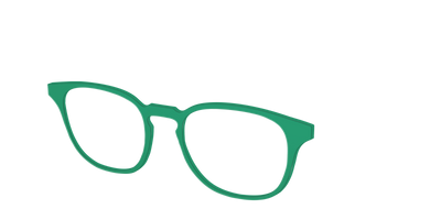 The Forest Green - Angle Top Thumbnail - Pair Eyewear