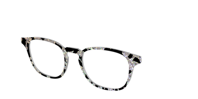 The Holographic Mottled Tortoise - Angle Top Thumbnail - Pair Eyewear