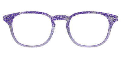 The Holographic Purple Webbed Crystal - Front Top Thumbnail - Pair Eyewear