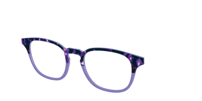 The Iris Tortoise Crystal Split - Angle Top Thumbnail - Pair Eyewear