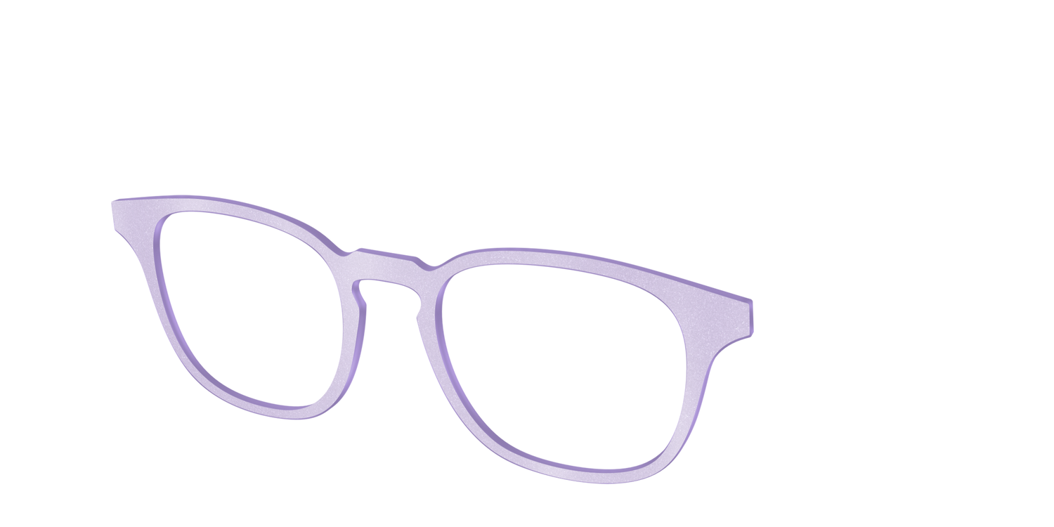 The Lavender Shimmer - Angle Top Image - Pair Eyewear
