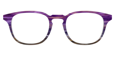 The Lilac Gradient Horn - Front Top Thumbnail - Pair Eyewear