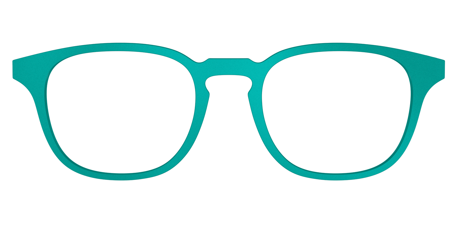 The Matte Jade - Front Top Image - Pair Eyewear