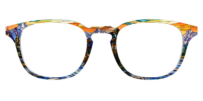 The Mountainscape Stained Glass - Front Top Thumbnail - Pair Eyewear