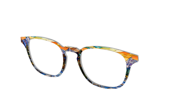 The Mountainscape Stained Glass - Angle Top Thumbnail - Pair Eyewear