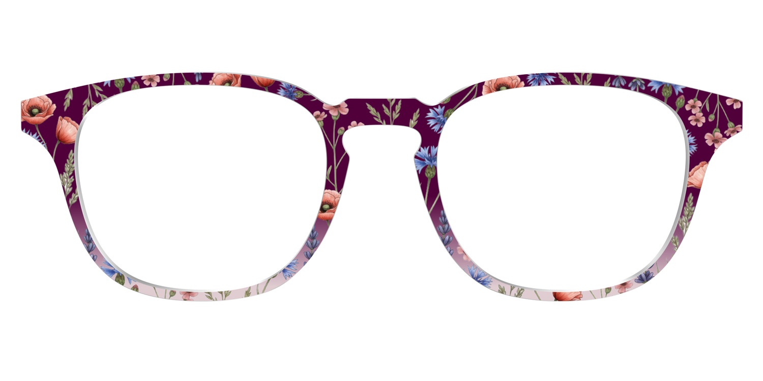 The Mulberry Floral Dip-Dye - Front Top Image - Pair Eyewear