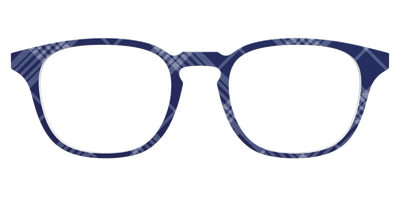 The Navy Twill Plaid - Front Top Thumbnail - Pair Eyewear
