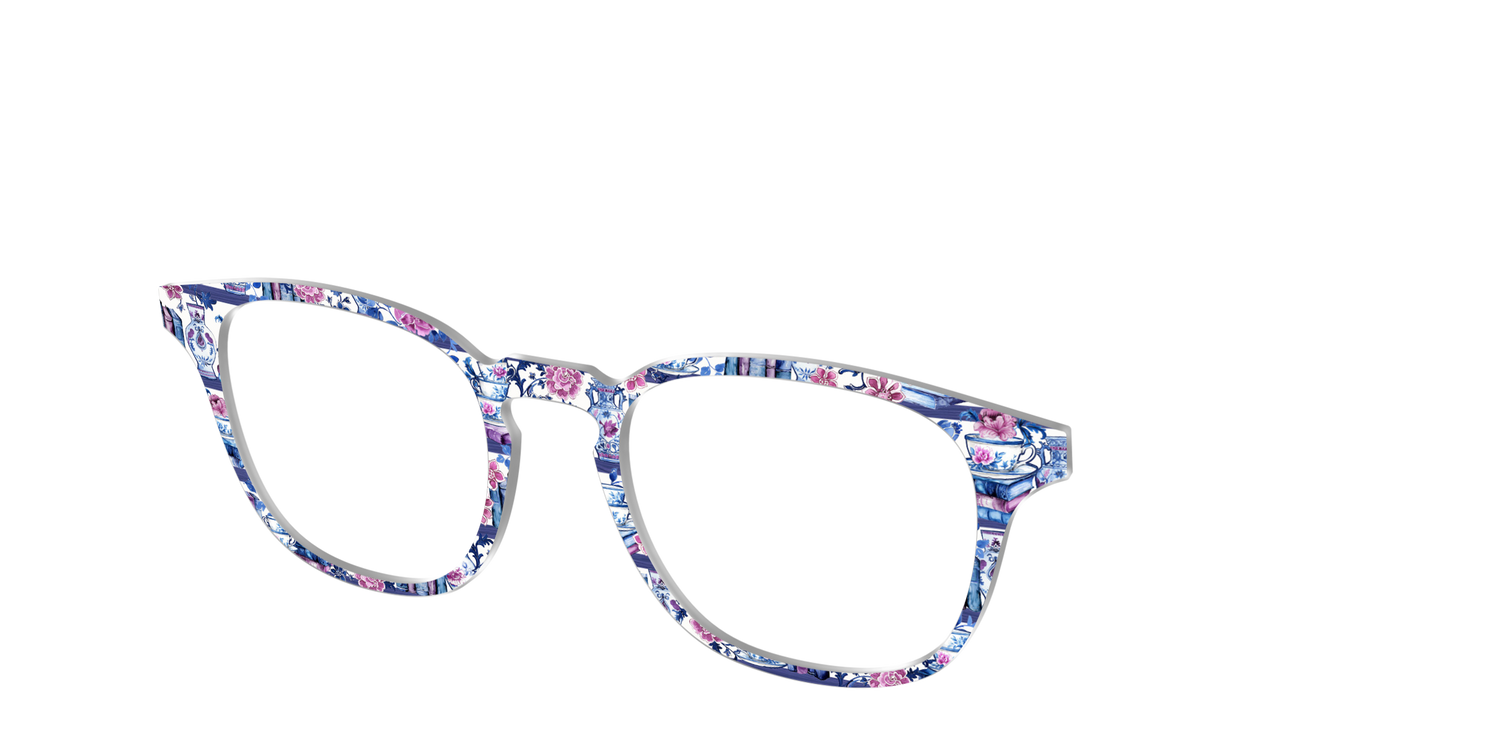 The Novelist Bookshelf - Angle Top Image - Pair Eyewear