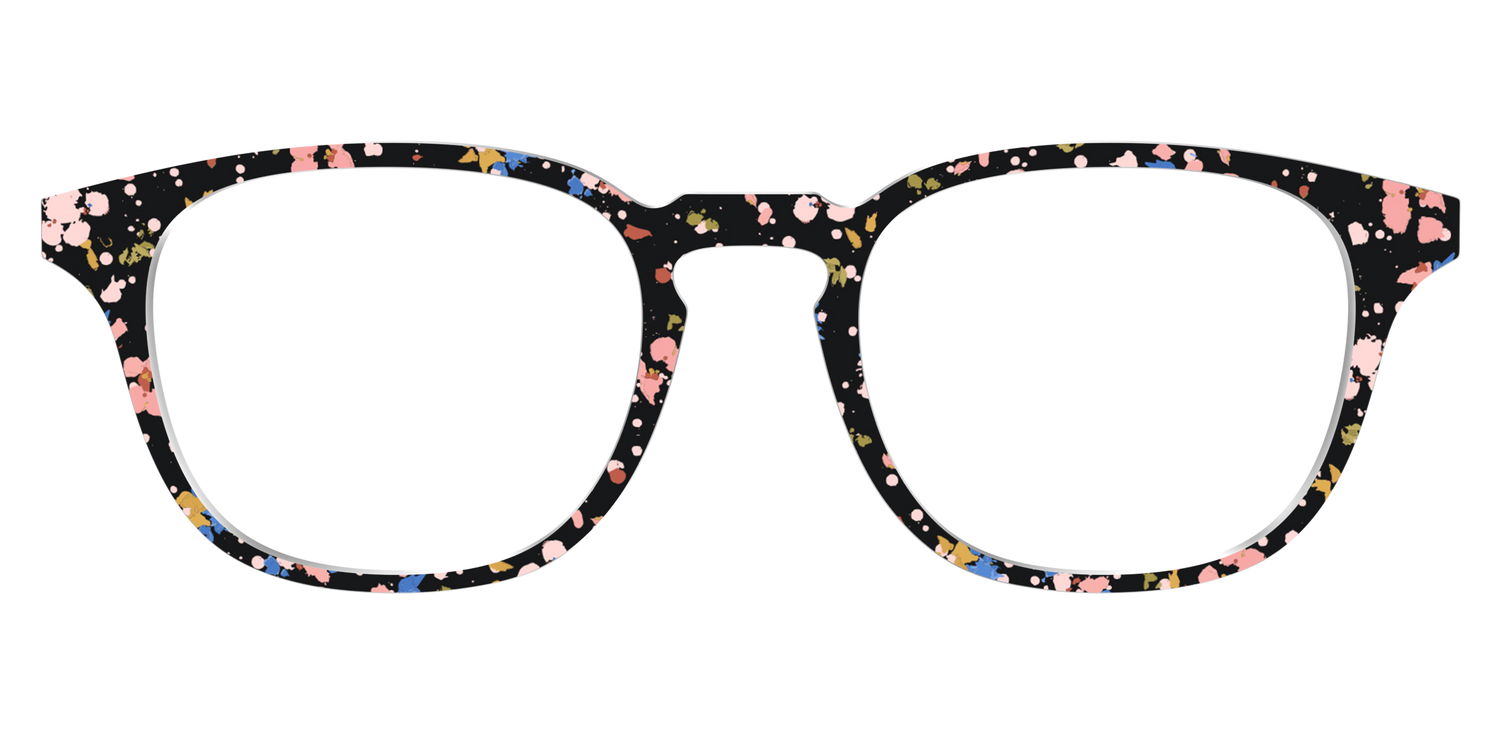 The Pallid Paint Splatter - Front Top Image - Pair Eyewear