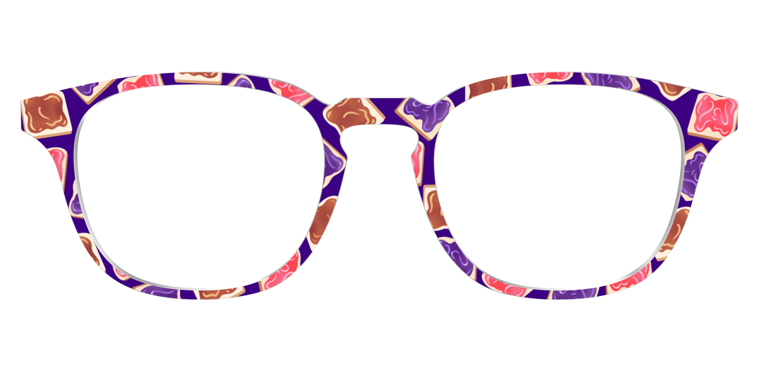 The PB & J - Front Top Image - Pair Eyewear