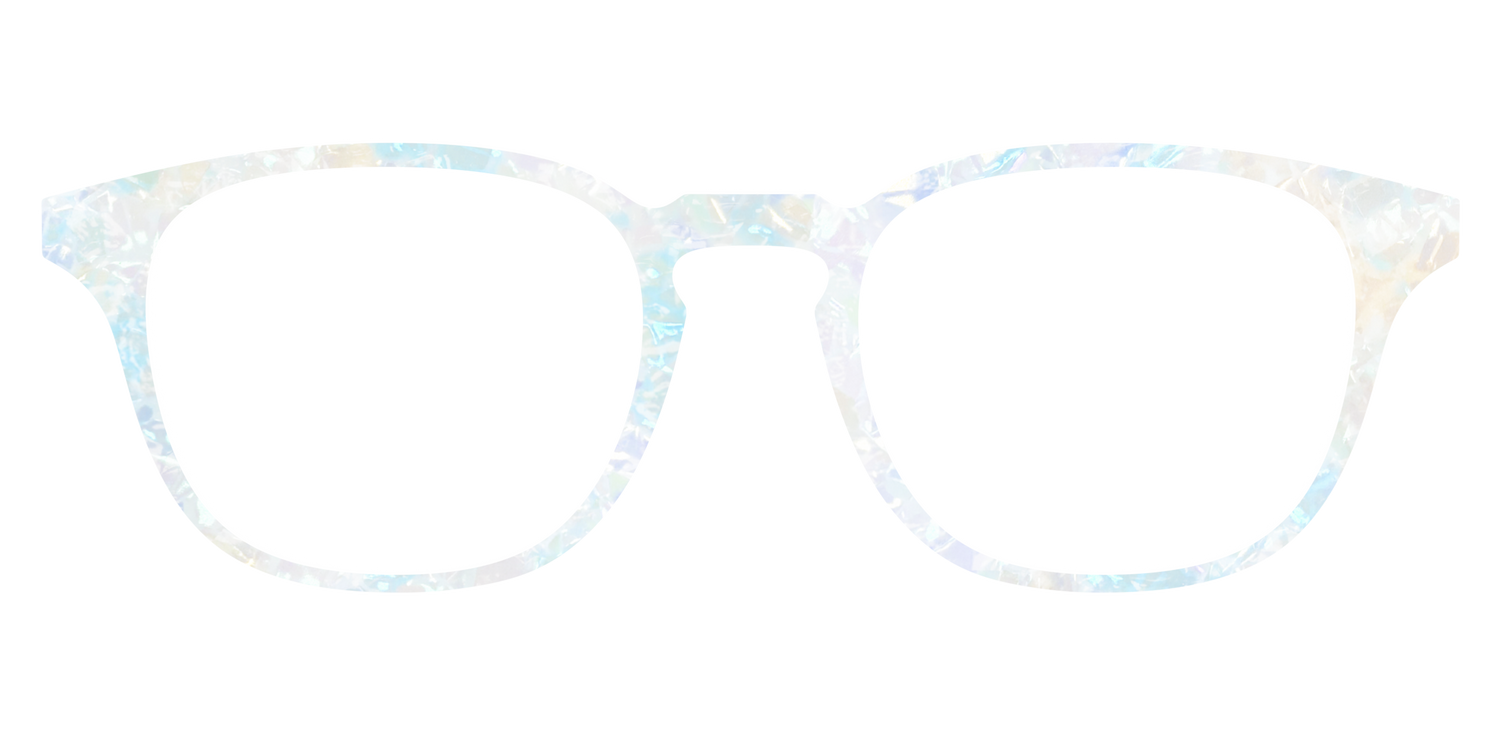 The Pearlescent Opal - Front Top Image - Pair Eyewear