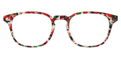 The Peppermint Bark Tort - Front Top Thumbnail - Pair Eyewear