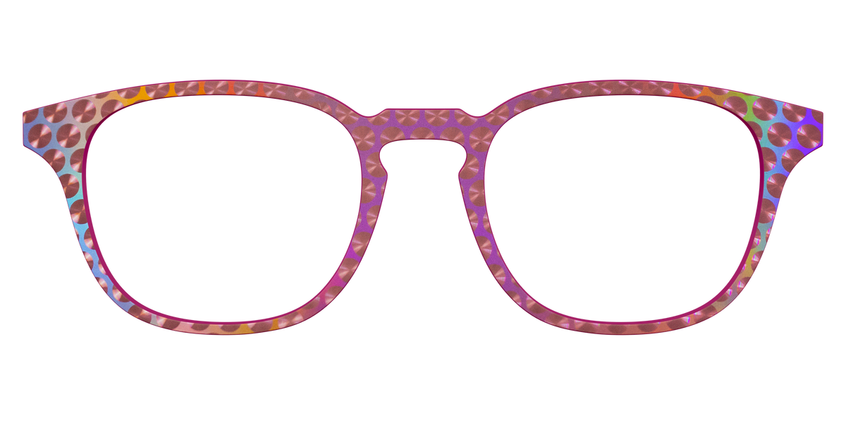The Pink Holographic Spheres - Front Top Image - Pair Eyewear