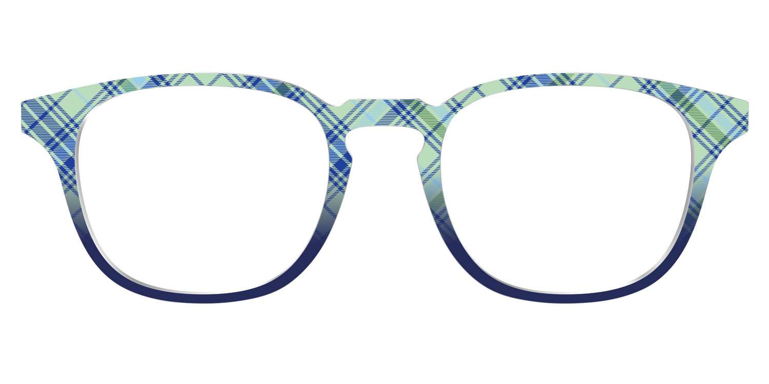 The Poetic Plaid - Front Top Image - Pair Eyewear