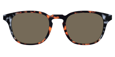 The Polarized Gray & Amber Tortoise Sun Top - Front Top Thumbnail - Pair Eyewear