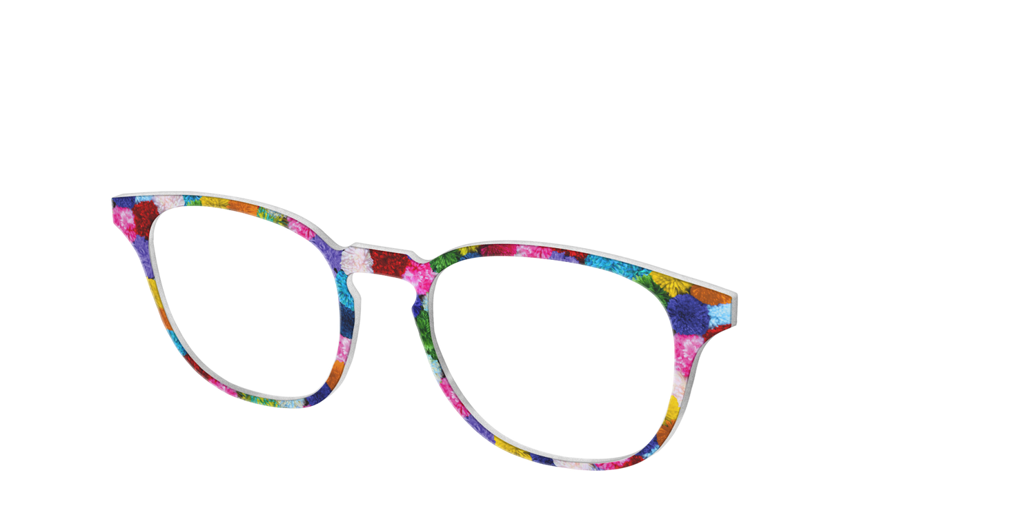 The Pom Poms - Angle Top Image - Pair Eyewear