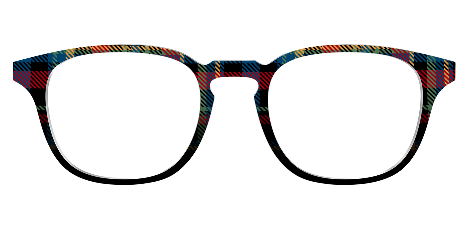 The Principal Plaid - Front Top Image - Pair Eyewear