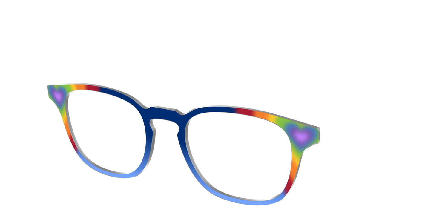 The Radiant Love - Angle Top Image - Pair Eyewear