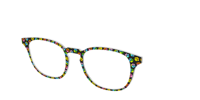 The Rainbow Paw Print - Angle Top Thumbnail - Pair Eyewear