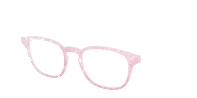 The Rose Quartz Pearl Marble - Angle Top Thumbnail - Pair Eyewear