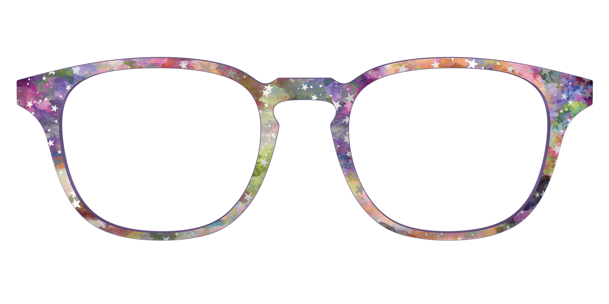 The Silver Foil Starry Sky - Front Top Image - Pair Eyewear