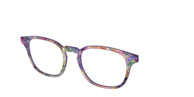 The Silver Foil Starry Sky - Angle Top Thumbnail - Pair Eyewear