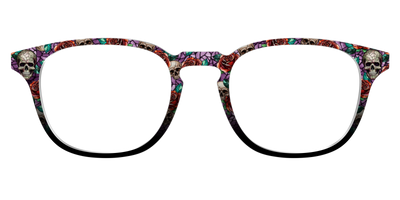 The Skull & Thorn Stained Glass - Front Top Thumbnail - Pair Eyewear