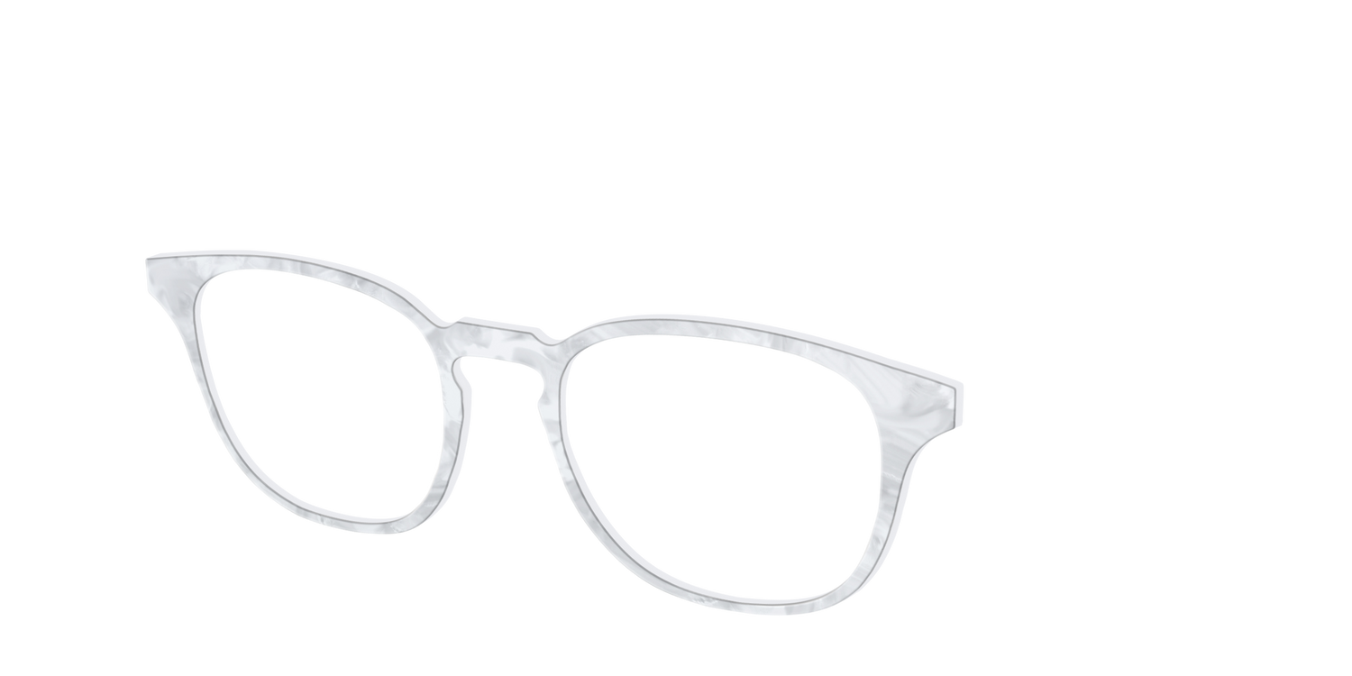 The White Pearlescent - Angle Top Image - Pair Eyewear