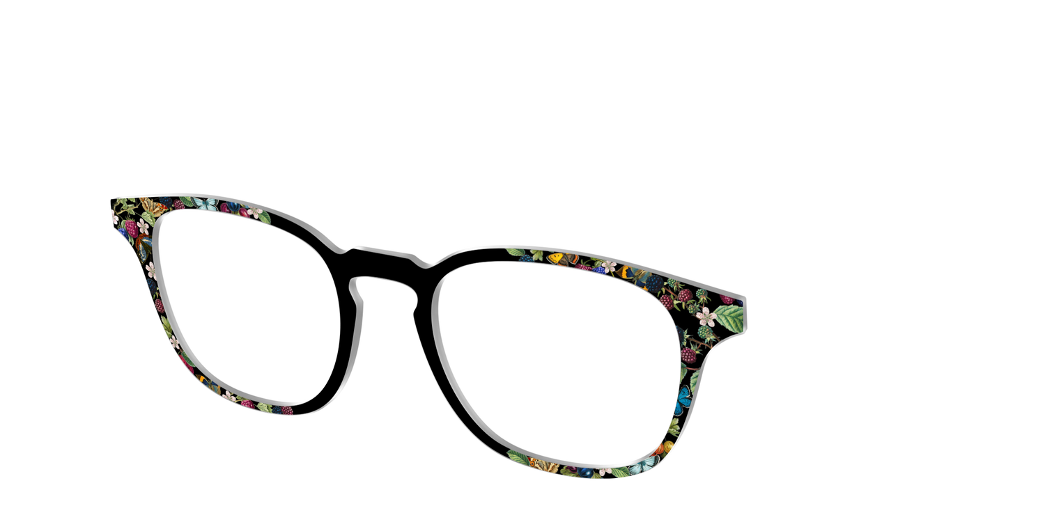 The Wildberry Foliage - Angle Top Image - Pair Eyewear